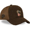 siltovka-zaoblena-hneda-snapback-tasmansky-diabol-looney-tunes-capslab
