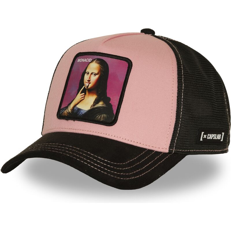siltovka-zaoblena-ruzova-snapback-acid-art1-monacid-mona-lisa-celebrity-capslab