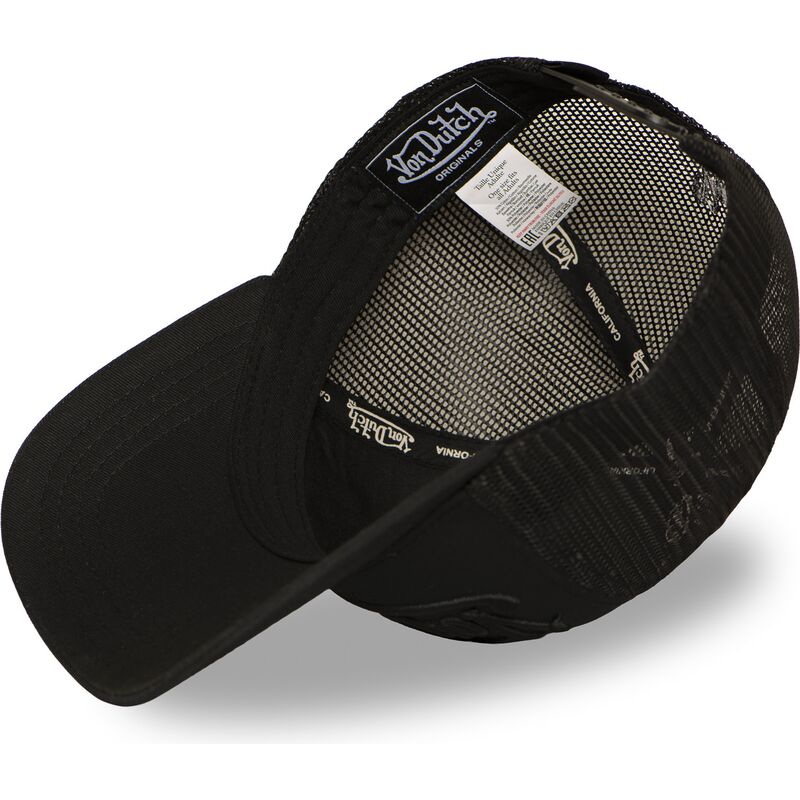 siltovka-zaoblena-cierna-snapback-emb03-von-dutch