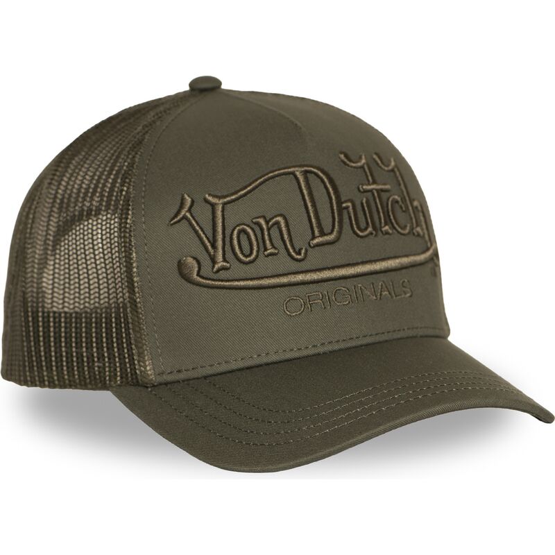 siltovka-zaoblena-zelena-snapback-emb04-von-dutch