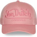 siltovka-zaoblena-ruzova-snapback-emb05-von-dutch