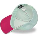 siltovka-zaoblena-zelena-snapback-rosa-log21-von-dutch