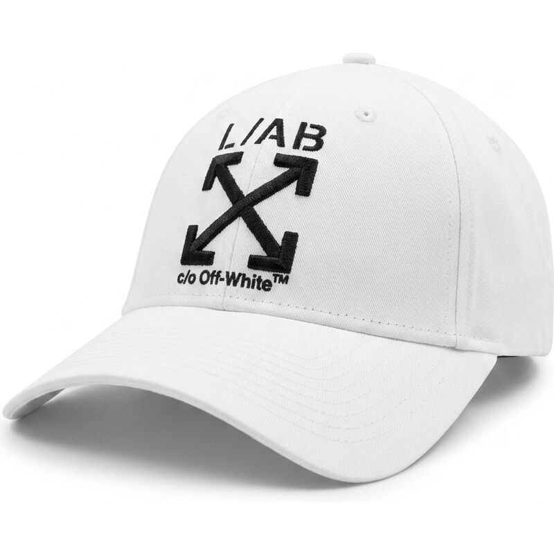 siltovka-zaoblena-biely-nastavitelny-clamp-arrows-twill-l-ab-c-o-off-white siltovka-zaoblena-biely-nastavitelny-clamp-arrows-twill-l-ab-c-o-off-white