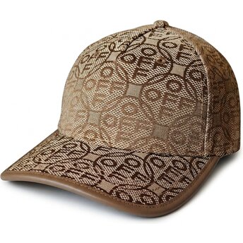 Šiltovka zaoblená hnedá nastaviteľný Off Jacquard Canvas L/AB c/o Off-White™
