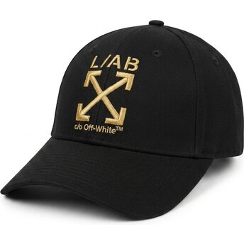 Šiltovka zaoblená čierna nastaviteľný dorado Clamp Arrows Twill L/AB c/o Off-White™