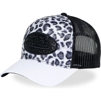 Šiltovka zaoblená leopardí snapback LEOFUR E Von Dutch