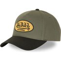 siltovka-zaoblena-zelena-snapback-terry-fk-von-dutch