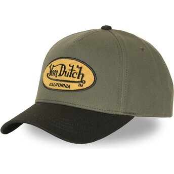 Šiltovka zaoblená zelená snapback TERRY FK Von Dutch