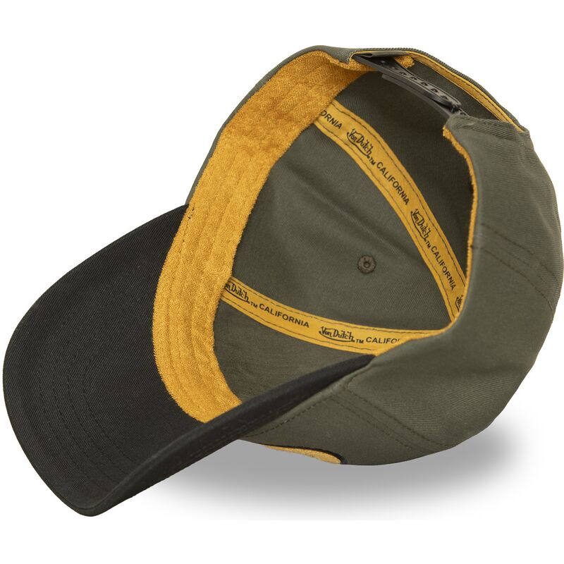siltovka-zaoblena-zelena-snapback-terry-fk-von-dutch