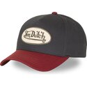 siltovka-zaoblena-tmavomodra-snapback-terry-fv-von-dutch