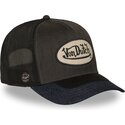 siltovka-zaoblena-siva-snapback-shield06-von-dutch