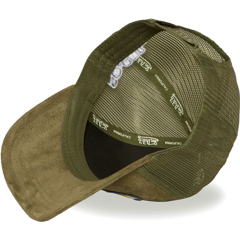 siltovka-zaoblena-zelena-snapback-fur15-von-dutch