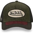 siltovka-zaoblena-zelena-snapback-shield07-von-dutch