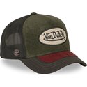 siltovka-zaoblena-zelena-snapback-shield07-von-dutch