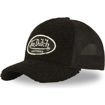 Šiltovka zaoblená čierna snapback SHER NR Von Dutch