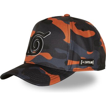 Šiltovka zaoblená viacfarebná snapback NS7 OCA Konoha Naruto Capslab