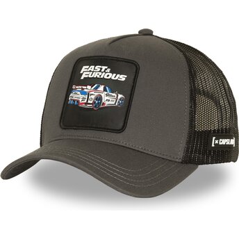 Šiltovka zaoblená sivá snapback FF01 DRI Fast & Furious Capslab