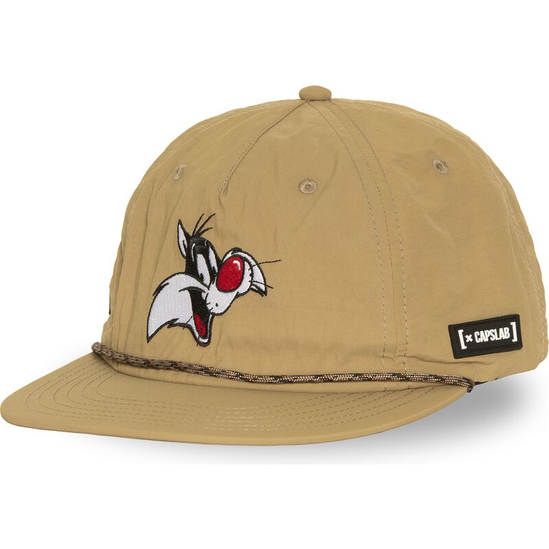 siltovka-rovna-bezova-snapback-loo13-goob-sylvester-looney-tunes-capslab