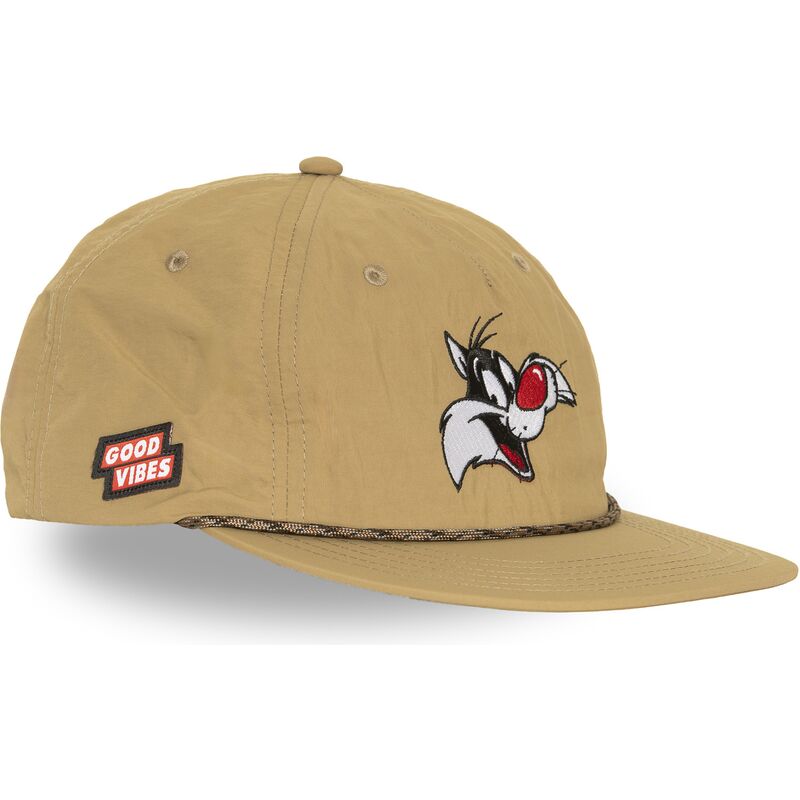 siltovka-rovna-bezova-snapback-loo13-goob-sylvester-looney-tunes-capslab