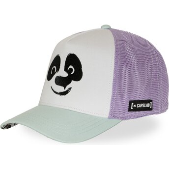 Šiltovka zaoblená viacfarebná snapback CFP1 YKT Panda Po Kung Fu Panda Capslab