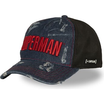 Šiltovka zaoblená tmavomodrá snapback DC12 BLUE Superman DC Comics Capslab