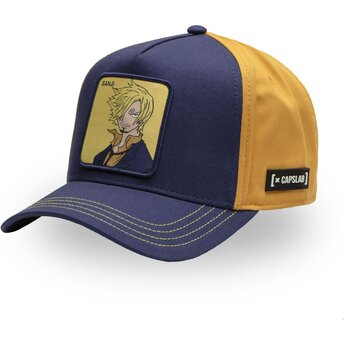 Šiltovka zaoblená tmavomodrá snapback OP5 SAN Vinsmoke Sanji One Piece Capslab