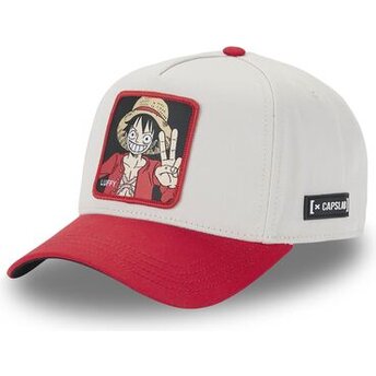 Šiltovka zaoblená béžová snapback OP4 TWO Monkey D. Luffy One Piece Capslab