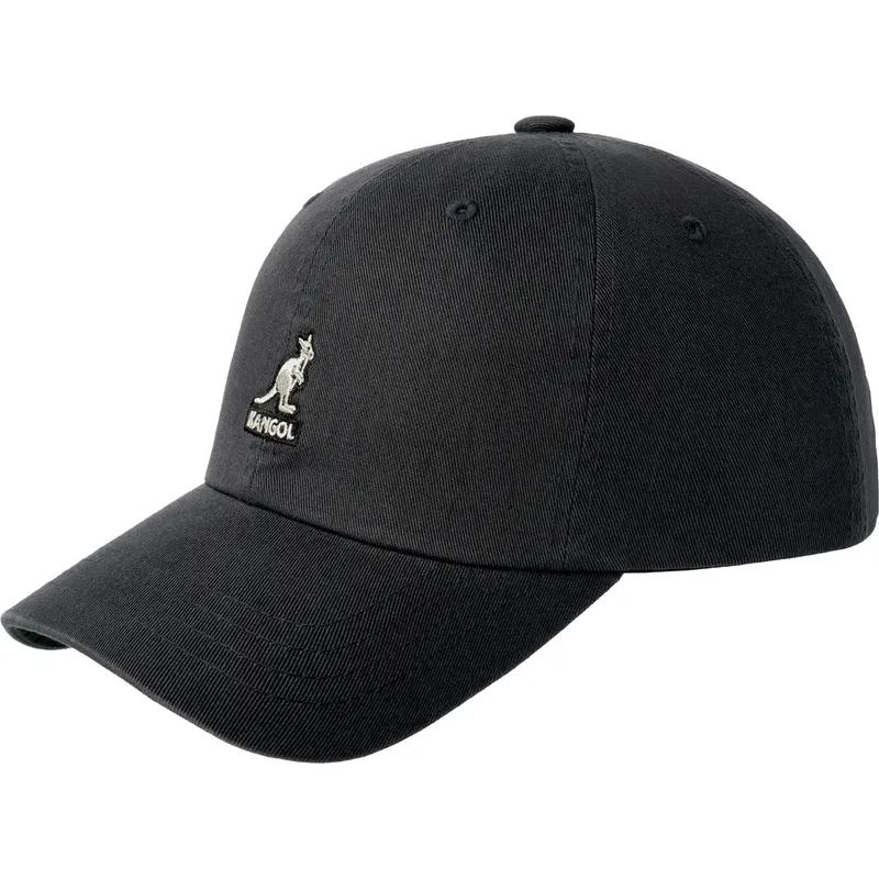 siltovka-zaoblena-cierna-nastavitelny-washed-baseball-black-kangol