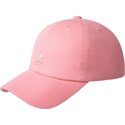 siltovka-zaoblena-ruzova-nastavitelny-washed-baseball-pepto-kangol