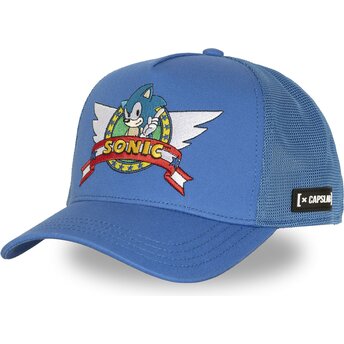 Šiltovka zaoblená modrá snapback SON1 CLA Sonic Sonic the Hedgehog Capslab