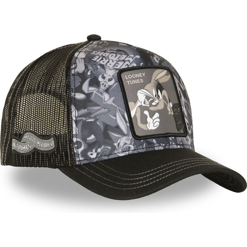 siltovka-zaoblena-cierna-snapback-loo14-duo-bugs-bunny-a-kacer-duffy-looney-tunes-capslab
