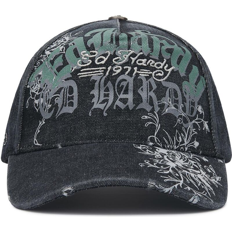 siltovka-zaoblena-cierna-nastavitelny-distressed-floral-gothic-ed-hardy siltovka-zaoblena-cierna-nastavitelny-distressed-floral-gothic-ed-hardy