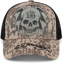 siltovka-zaoblena-siva-snapback-13-skull-ed-hardy