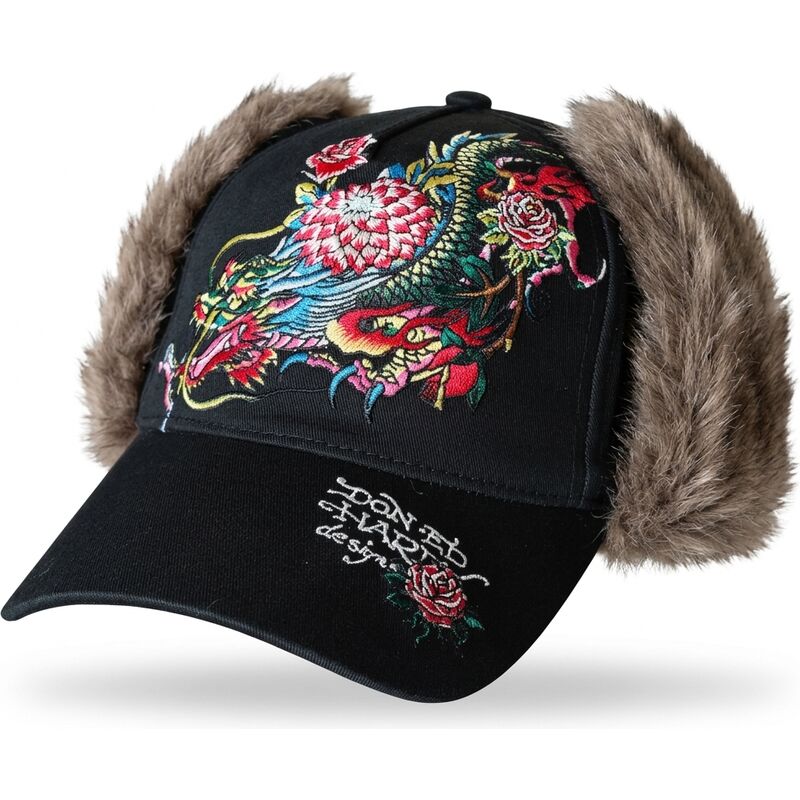 siltovka-zaoblena-cierna-upravena-crawling-trapper-ed-hardy
