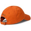 siltovka-zaoblena-oranzova-nastavitelny-cotton-chino-classic-sport-polo-ralph-lauren