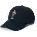 siltovka-zaoblena-cierna-nastavitelny-woven-bear-polo-ralph-lauren