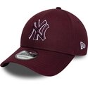 siltovka-zaoblena-cervena-nastavitelny-9forty-team-outline-new-york-yankees-mlb-new-era