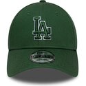 siltovka-zaoblena-zelena-nastavitelny-9forty-team-outline-los-angeles-dodgers-mlb-new-era