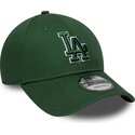 siltovka-zaoblena-zelena-nastavitelny-9forty-team-outline-los-angeles-dodgers-mlb-new-era