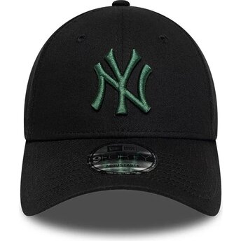 Šiltovka zaoblená čierna nastaviteľný 9FORTY League Essential New York Yankees MLB New Era