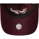 siltovka-zaoblena-cervena-nastavitelny-9twenty-a-frame-cord-script-new-york-yankees-mlb-new-era