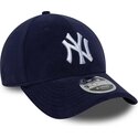 siltovka-zaoblena-tmavomodra-snapback-9forty-m-crown-fleece-new-york-yankees-mlb-new-era
