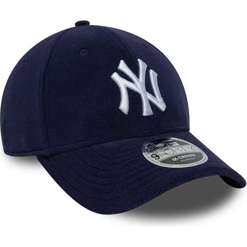 siltovka-zaoblena-tmavomodra-snapback-9forty-m-crown-fleece-new-york-yankees-mlb-new-era