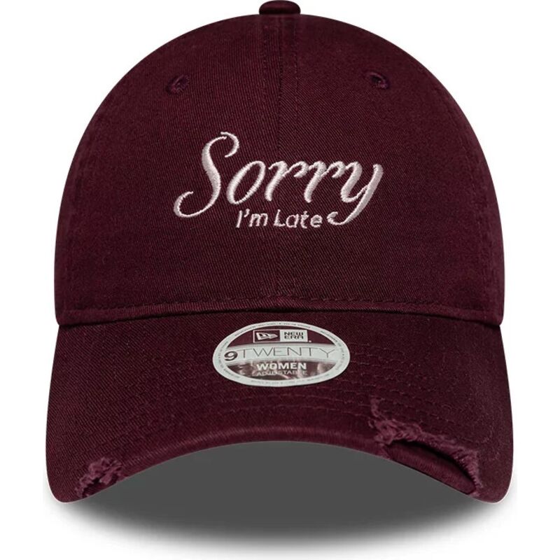siltovka-zaoblena-cervena-nastavitelny-9twenty-slogan-sorry-i-m-late-new-era siltovka-zaoblena-cervena-nastavitelny-9twenty-slogan-sorry-i-m-late-new-era