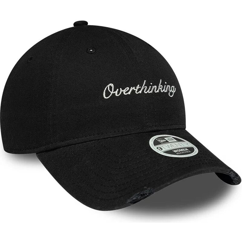 siltovka-zaoblena-cierna-nastavitelny-9twenty-slogan-overthinking-new-era
