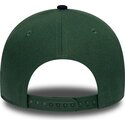 siltovka-zaoblena-zelena-snapback-9forty-e-frame-suede-visor-new-york-yankees-mlb-new-era