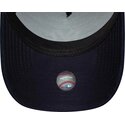 siltovka-zaoblena-zelena-snapback-9forty-e-frame-suede-visor-new-york-yankees-mlb-new-era