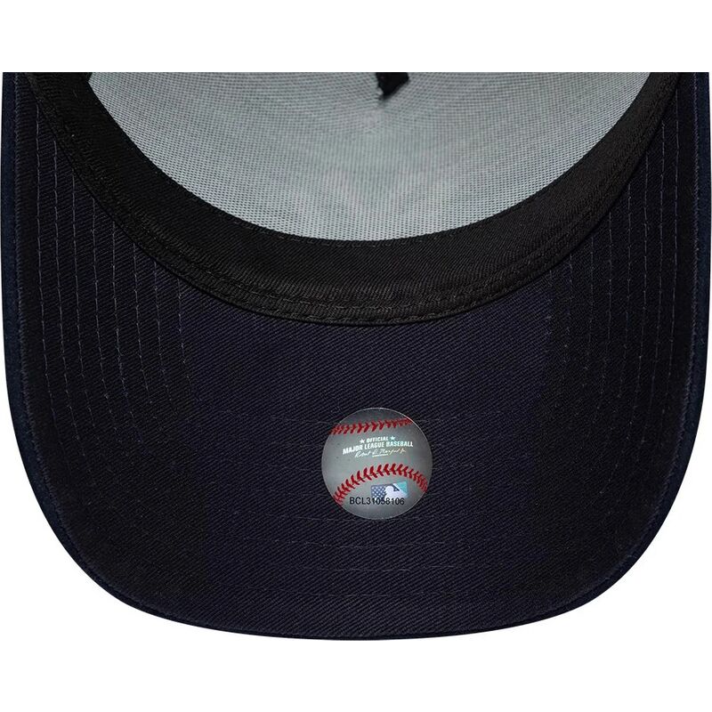 siltovka-zaoblena-zelena-snapback-9forty-e-frame-suede-visor-new-york-yankees-mlb-new-era