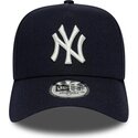 siltovka-zaoblena-tmavomodra-snapback-9forty-e-frame-mythical-icon-new-york-yankees-mlb-new-era