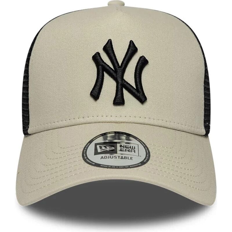 siltovka-zaoblena-bezova-snapback-a-frame-league-essential-new-york-yankees-mlb-new-era